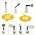thumbnail image 3 of CNKOO 180° Bendable E27 Adapter Light Bulb Socket & Extender (4 Count), 3 of 5