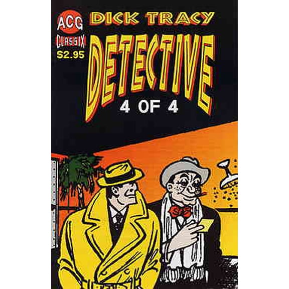 Dick Tracy Detective #4 VF ; Avalon Comic Book
