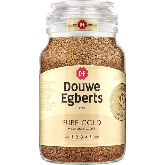 Douwe Egberts Pure Gold Instant Coffee 190G, Imported from Britain