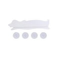 thumbnail image 1 of Vadktai Kitchen Sink Splash Guard, Dishwashing Sink Water Retaining Strip, Suitable for Countertop Partition Bathroom Sink Splash Guard, 1 of 1