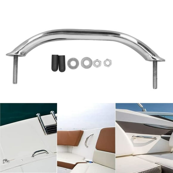 Manija De Agarre De Barco De Acero Inoxidable, Manija Marina, Fácil Instalación Para Escaleras De Lavandería De Cocina De Baño, Superficies Pulidas Y Duraderas, Múltiples