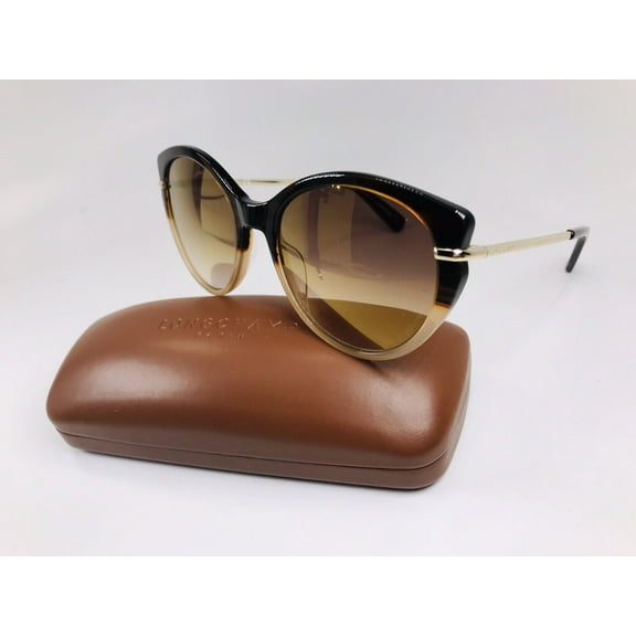 New LONGCHAMP LO626S 218 Havana & Honey Sunglasses 54mm with Case