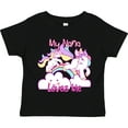 thumbnail image 3 of Inktastic My Nana Loves Me Unicorn Girls Toddler T-Shirt, 3 of 5