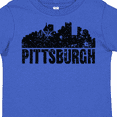 thumbnail image 4 of Inktastic Pittsburgh Skyline Grunge Boys or Girls Toddler T-Shirt, 4 of 5