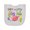 AC-Heather Grey, variant on Inktastic Dads' Little Jellybean Cute Easter Candy Newborn Bib