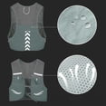 thumbnail image 6 of Running Hydration Vest for Women Lightweight Reflective with Water Bottle Pockets, 6 of 9