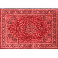 thumbnail image 1 of Ahgly Company Indoor Rectangle Medallion Red Traditional Area Rugs, 7' x 10', 1 of 4