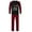 Black(Dad), variant on HAiming Family Pajamas Matching Sets Christmas Printed Long Sleeve Tops Pants Xmas Holiday 2 Piece Outfits Sleepwear