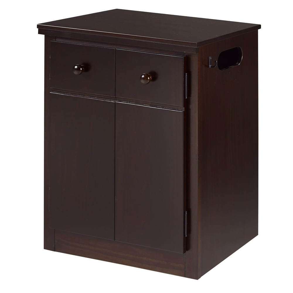 Camaflexi CPAP Night Stand 2 Door Cappuccino Finish