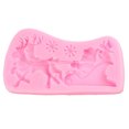 thumbnail image 2 of para Tartas DIY Silicona Santa Claus Elk s Herramientas para Hornear para Navidad, 2 of 9