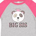 thumbnail image 4 of Inktastic Big Sis Panda Sister Announcement Girls Toddler T-Shirt, 4 of 5