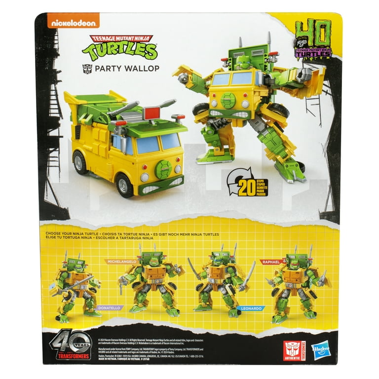 c*e様 Teenage Mutant Ninja Turtles Party Transformers Collaborative Teenage Mutant Ninja Turtles