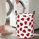thumbnail image 5 of Fotbe Ladybug And Heart Cesto de Ropa con Asas, Cesto Impermeable de Gran Capacidad, Bolsa de Lavado para Dormitorio, Cesto de Ropa con Ruedas y Asas-Medium, 5 of 6