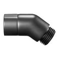 thumbnail image 1 of G1/2 Hand Shower Top Spray Elbow Black Angle Female Thread and Male Thread 135°, 1 of 7