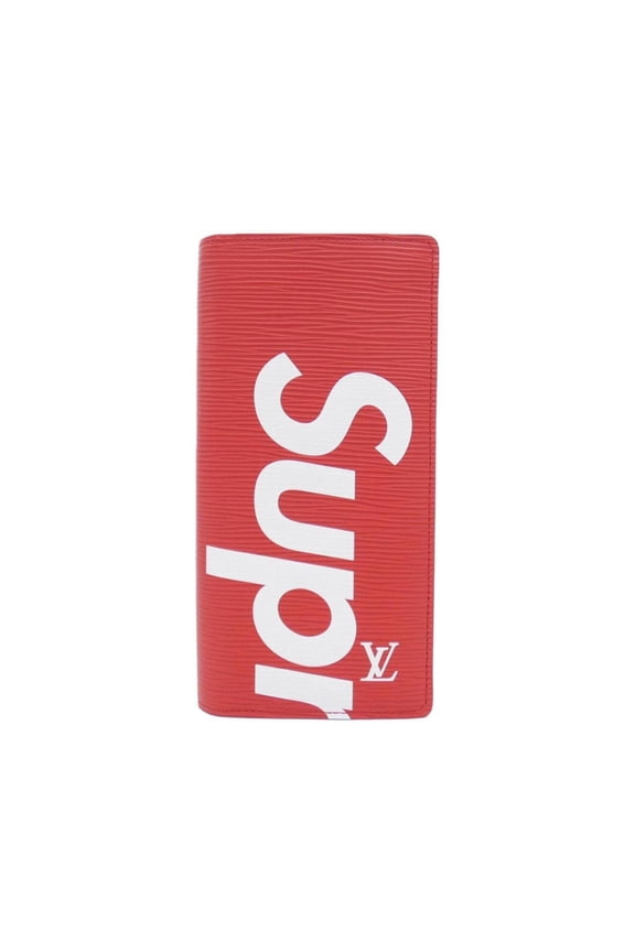 Pre-Owned Louis Vuitton Epi (Supreme) Portefeuille Brazza M67719 Wallet