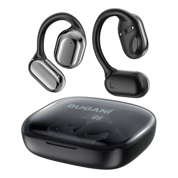 Bugani Audifonos Inalambricos Bluetooth Gamer Impermeable Ipx5 Con Micrófono Hd Integrado Open-ear Headphones 30 Horas De Juego Enc Earbuds Bluetooth Cancelación Del Ruido Headset Deportivos