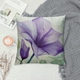 thumbnail image 2 of GOSMITH Decorative Floral Flower Pillow Covers, Blue Pink Purple Green Yellow Decor Flower Throw Pillow Covers Cushion Case for Living Room Couch Sofa Patio Outdoor Home Decor, 2 of 5