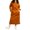 F49-Orange, variant on FYDUU Women Casual Hoodie Dress Women's Long Hoodie Dress Pullover Autumn Winter Mid-Length Hooded Sweatshirt Dress Kangaroo Pocket Fashion Dresses Dialy Versatile Hoodies