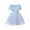 Blue, variant on TSADFHJI Toddler Girl Dress up Toddler Girls' Lace Dress with Star Print Lightweight for Spring 3-4 Years Blue