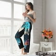 thumbnail image 5 of Salouo Artistic Moon Valley Wolf Print Women's Pajama Pants Casual Loose Sweatpants PJs Flowy Pants Drawstring Palazzo for Women Wide Leg Pants Lounge Pajama -Large, 5 of 8
