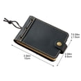 thumbnail image 3 of Jiibva Travel Pocket Notepad Tiny Leather Notebook Portable Steno Book Cute Diary Journal for Office Writing Plan Memo, 3 of 7