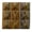 Brown (Tiger eye), variant on Harmonize Tiger Eye 9 Tiles Pyramid Reiki Spiritual Gemstones Reiki Healing Crystal Energy Generator
