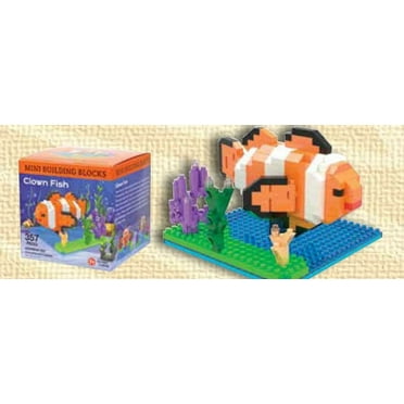 Hawaiian Collectible Mini Building Block Clown Fish