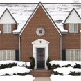 thumbnail image 2 of Vickerman A128242 42 in. Flocked Snow Ridge Wreath 160T, 2 of 3