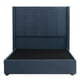 thumbnail image 2 of Box Base Cama Queen Size + Cabecera Nizza Dicasa Azul, 2 of 6