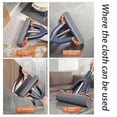 thumbnail image 3 of Self-Squeeze Sponge Mop - Portable Mini Sponge Mop Stainless Steel Handle for Kitchen Counter Desktop Bathroom Glass Cleaning, 3 of 5