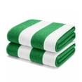 thumbnail image 2 of Superior Cabana Cotton Towel/ Chaise Lounge Chair Cover Set of 2, Dark Green, 2 of 7