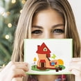 thumbnail image 6 of 2pcs Cartoon Shoe Room Cutting Dies Butterfly Flowers Grass Around House Carbon Steel Dies Stencils, 6 of 8