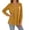 Khaki, variant on Vivianyo HD Women's Pleated V Neck Blouse, Tunic Shirts for Women Loose Fit Long Sleeve Top, Fall Office Casual Blouse for Daily Commute and Shopping Trips, Sizes S-2XL