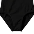 thumbnail image 6 of FRSASU Girls Sleeveless Leotards for Ballet Cutout Stretch Hollow Back Sleeveless Dance Uniform Bodysuits for 3-14 Years Black, 6 of 7