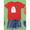 thumbnail image 3 of Boo. Shy Cute Little Ghost T-Shirt Juniors -Image by Shutterstock,  Small, 3 of 4