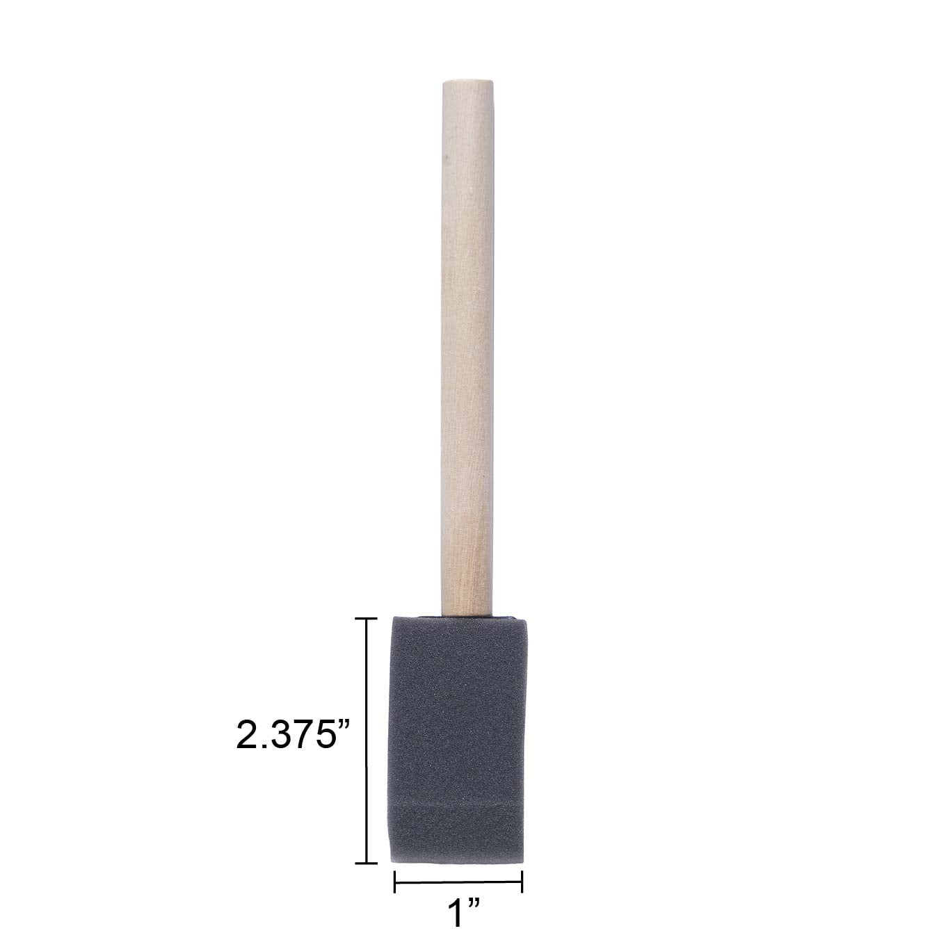 Foam Brush 1-in. Household Paintbrush for Paint and Craft Projects