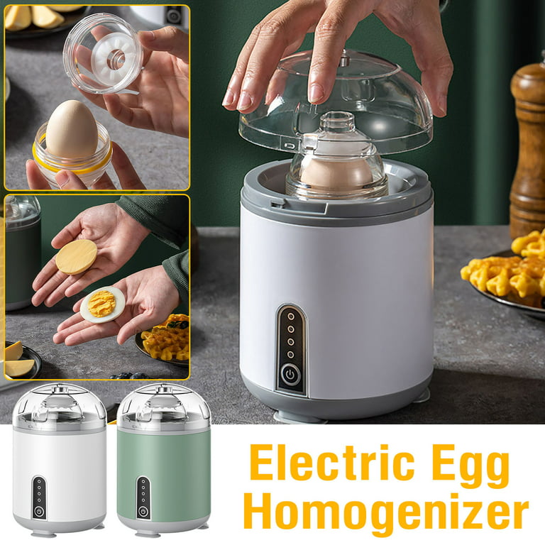 Wovilon Egg Homogenizer Electric Puller, Egg Spinner for Boiled Golden  Eggs, Egg Scrambler in Shell Silicone Shaker Whisk Hand Golden Maker Pull