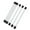 White, variant on Whaledi 24PIN Mainboard and GPU PCIE 6+2P CPU 4+4Pin 8PIN Colorful Module Cable 18AWG