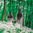 thumbnail image 3 of 2 Pcs Voile Ruban Nœud Élégant Coiffe de Mariage Parent-Enfant, 3 of 8