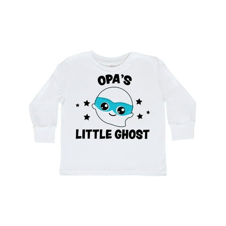 

Inktastic Cute Opa s Little Ghost with Stars Gift Toddler Boy or Toddler Girl Long Sleeve T-Shirt