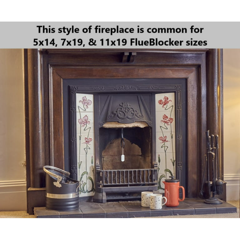 The Fireplace Plug - A Draft Stopper For Your Chimney