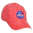 thumbnail image 3 of NASA Insignia Embroidered Washed Cap - Red OSFM, 3 of 5