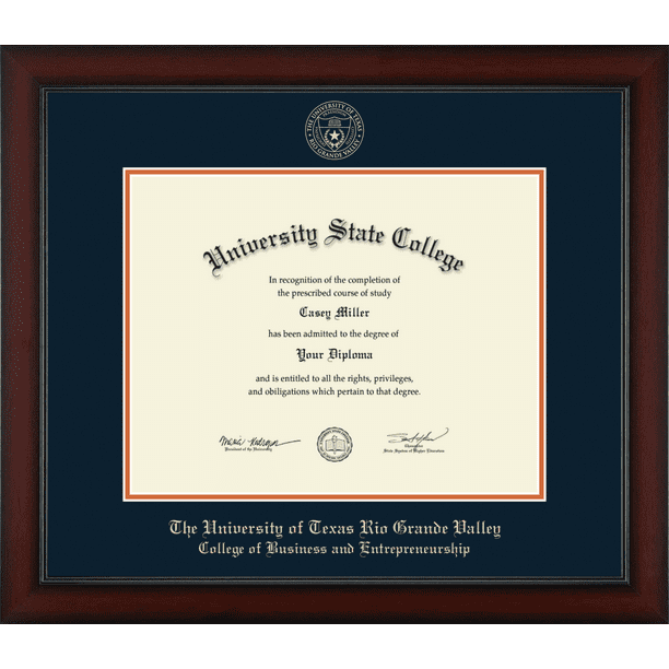 The University Of Texas Rio Grande Valley College Of Business And Entrepreneurship Officially Licensed Gold Embossed Diploma Frame Diploma Size 14 X 11 Walmart Com Walmart Com The University Of Texas Rio Grande Valley College Of Business And Entrepreneurship Officially Licensed Gold Embossed Diploma Frame Diploma Size 14 X 11 Walmart Com Walmart Com