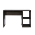 thumbnail image 3 of Linon Duhon Transitional Double Cubby Storage Writing Desk, Espresso, 3 of 17