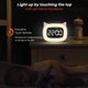 thumbnail image 3 of Reloj despertador para niños con luz nocturna y atenuación continua, bonito reloj digital con orejas de gato para niños y niñas, alarma de 5 minutos, apto para despertar a los niños (rosa), 3 of 5