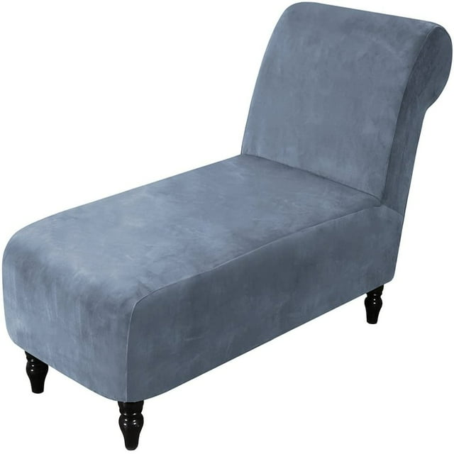 Housse de Chaise Longue Sans Accoudoirs en Velours 2024, Housse Extensible pour Chaise Longue, Housse de Mobilier pour Animaux, Housses pour Chaise Longue Ultra Douce, Lavable à la Machine, Housse de Sofa Inclinable