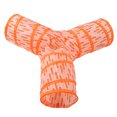 thumbnail image 3 of Cat Tunnel, Pet Tunnel Toy Interactive Portable 3 Way  For Pet For Outdoor ANGGREK 3 Way Cat Tunnel, 3 of 8