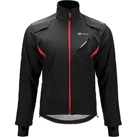 ROCKBROS Cycling Jacket Men Women Thermal Fleece Coat Windproof Jacket Running Biking Hiking L