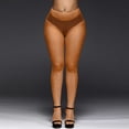 thumbnail image 2 of TIEVOSA Women Net Stockings with Diamond Net Stockings Fishnet Stockings Pantyhose（Brown）, 2 of 5