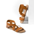 thumbnail image 3 of Sandalia DREAM PAIRS Elatica-6 Tan con Correa Elástica en el Tobillo, 3 of 6